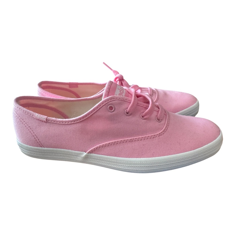 KEDS Women's Pink Champion Canvas Dream Foam Sneakers WF62460-Size 10W